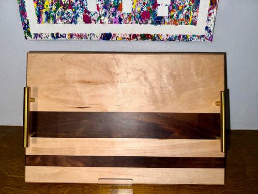Charcuterie Board - Maple and Walnut (18" x 12")