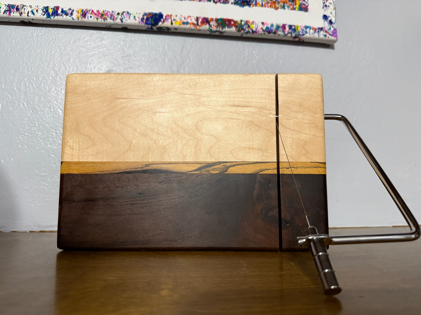 Cheese Slicer - Maple, Walnut, & Zebrawood