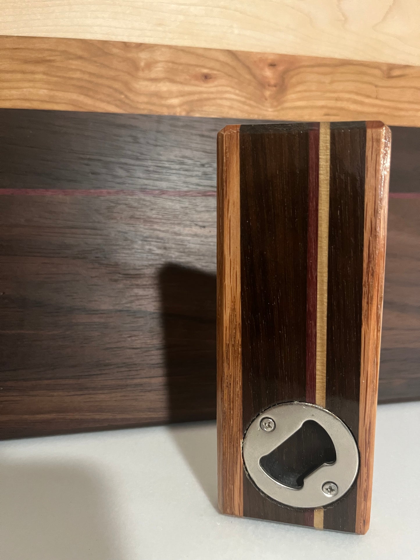 Hardwood Bottle Opener - Slanted Stan