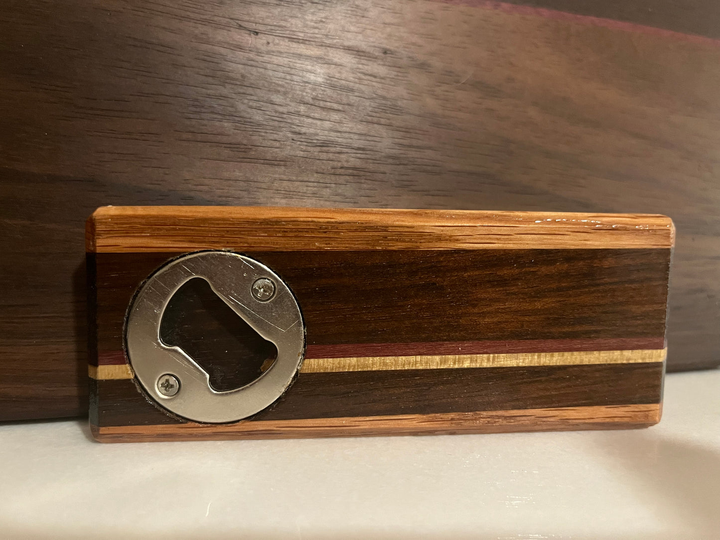 Hardwood Bottle Opener - Slanted Stan