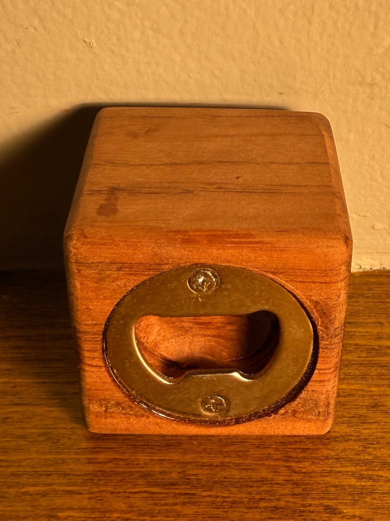 Cube Bottle Opener - Bubinga
