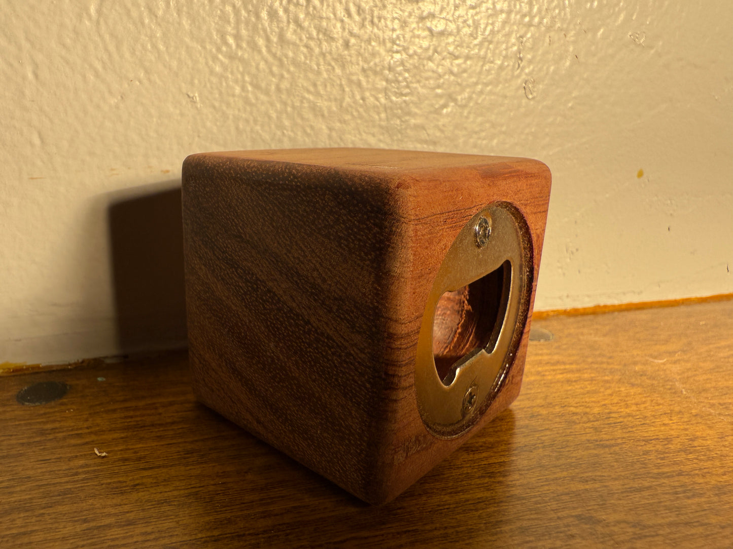 Cube Bottle Opener - Bubinga
