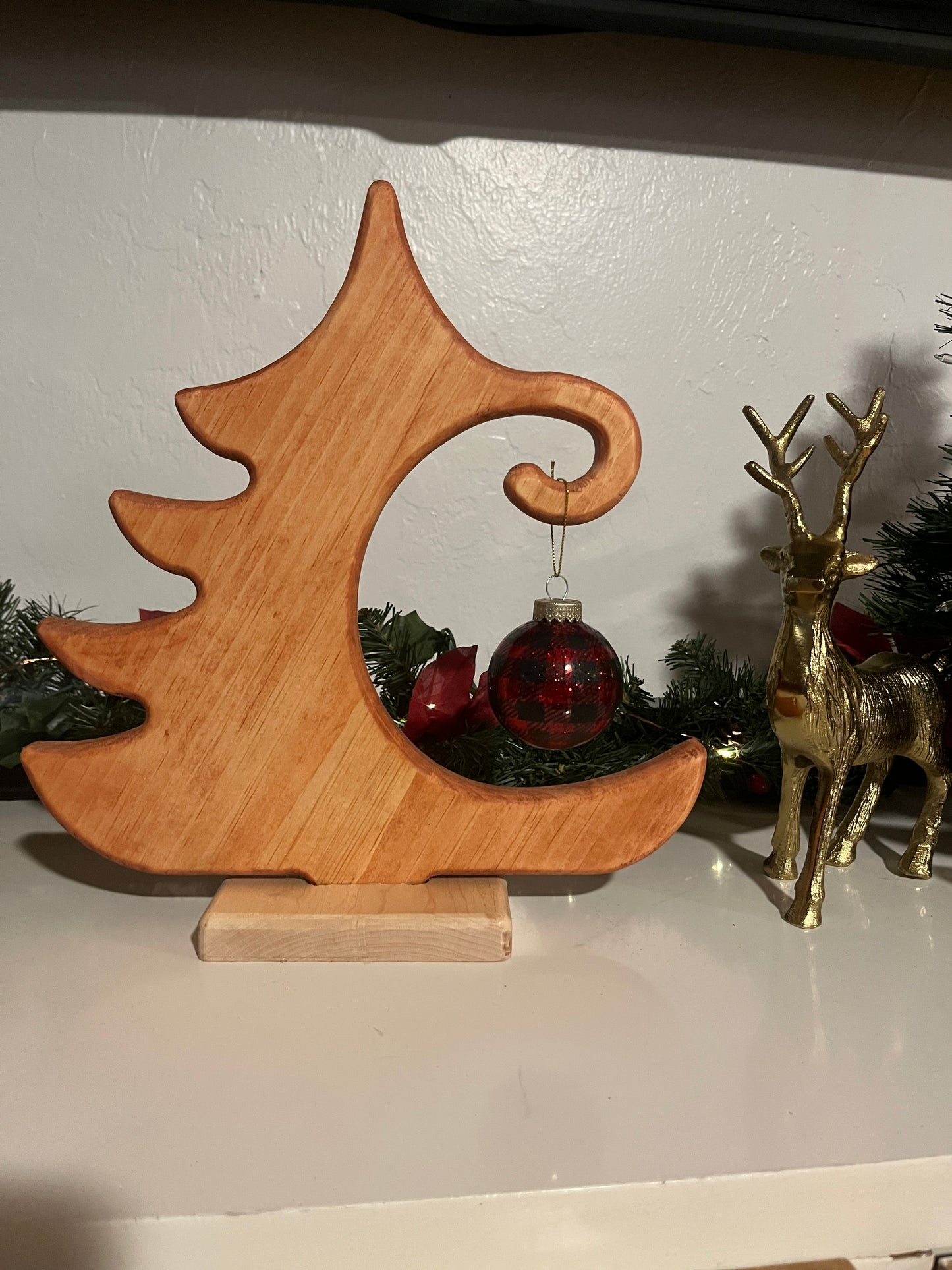 Whimsical Christmas Tree Ornament Holder