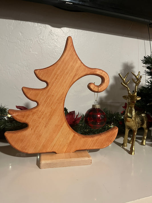 Whimsical Christmas Tree Ornament Holder