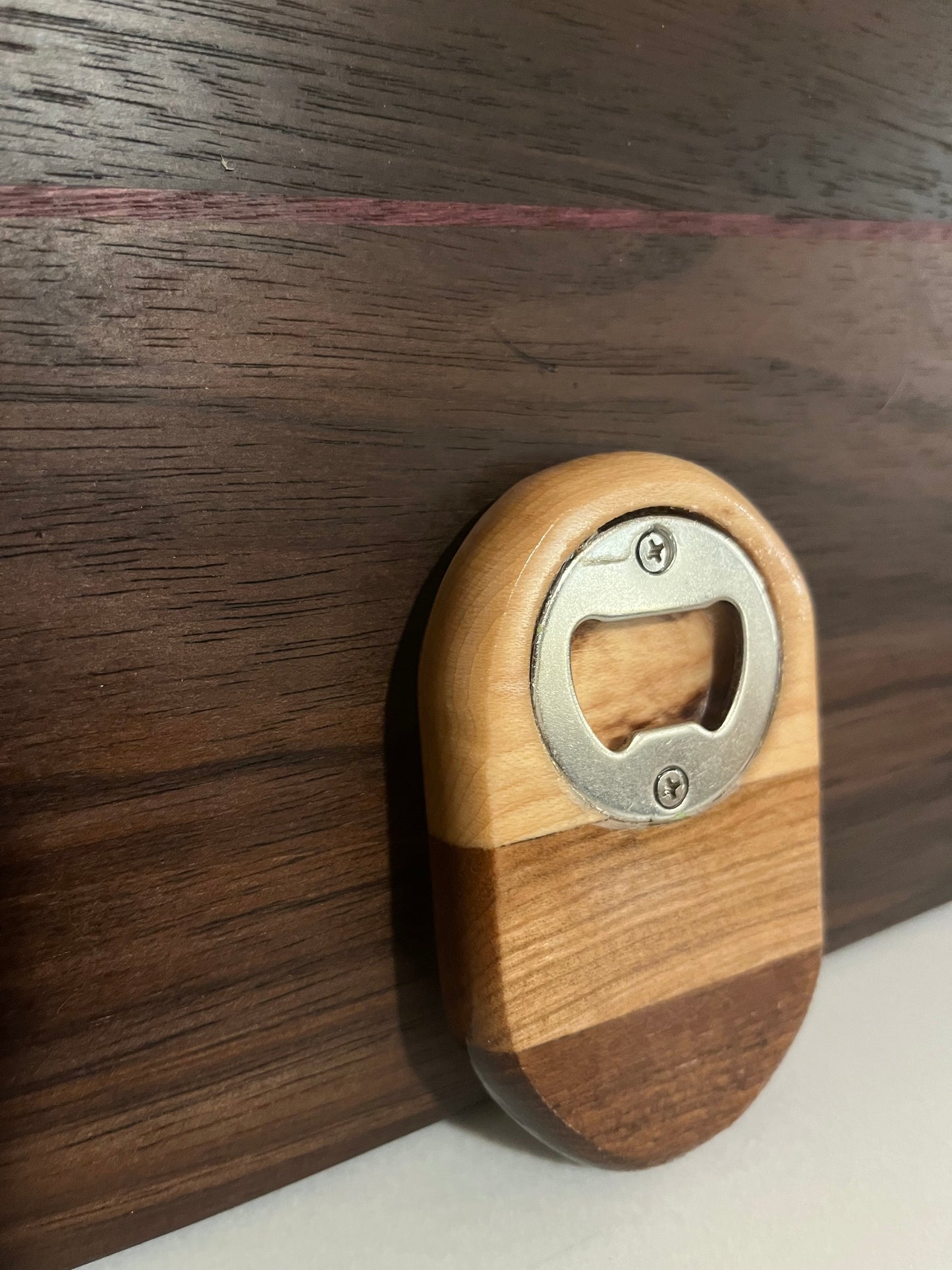Hardwood Bottle Opener - Soapdish Steve