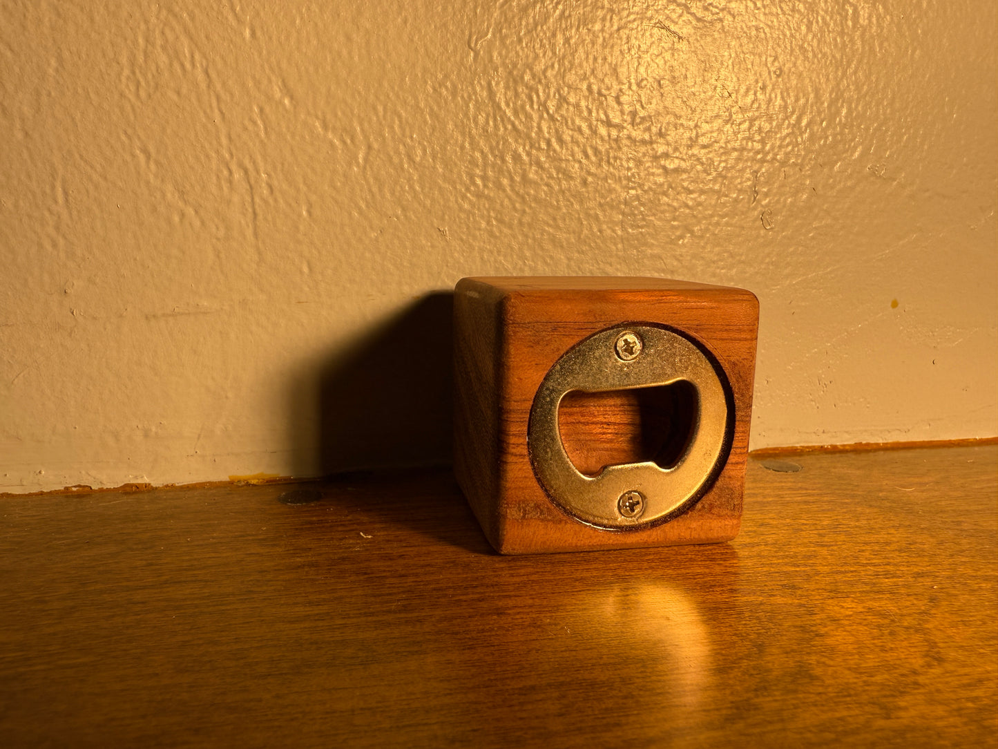 Cube Bottle Opener - Bubinga