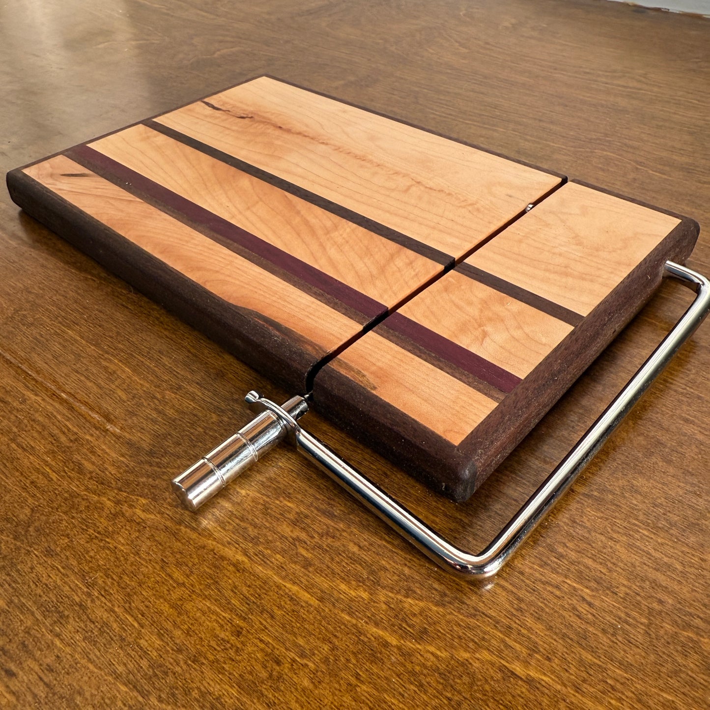 Cheese Slicer - Various Hardwoods with a Walnut Border