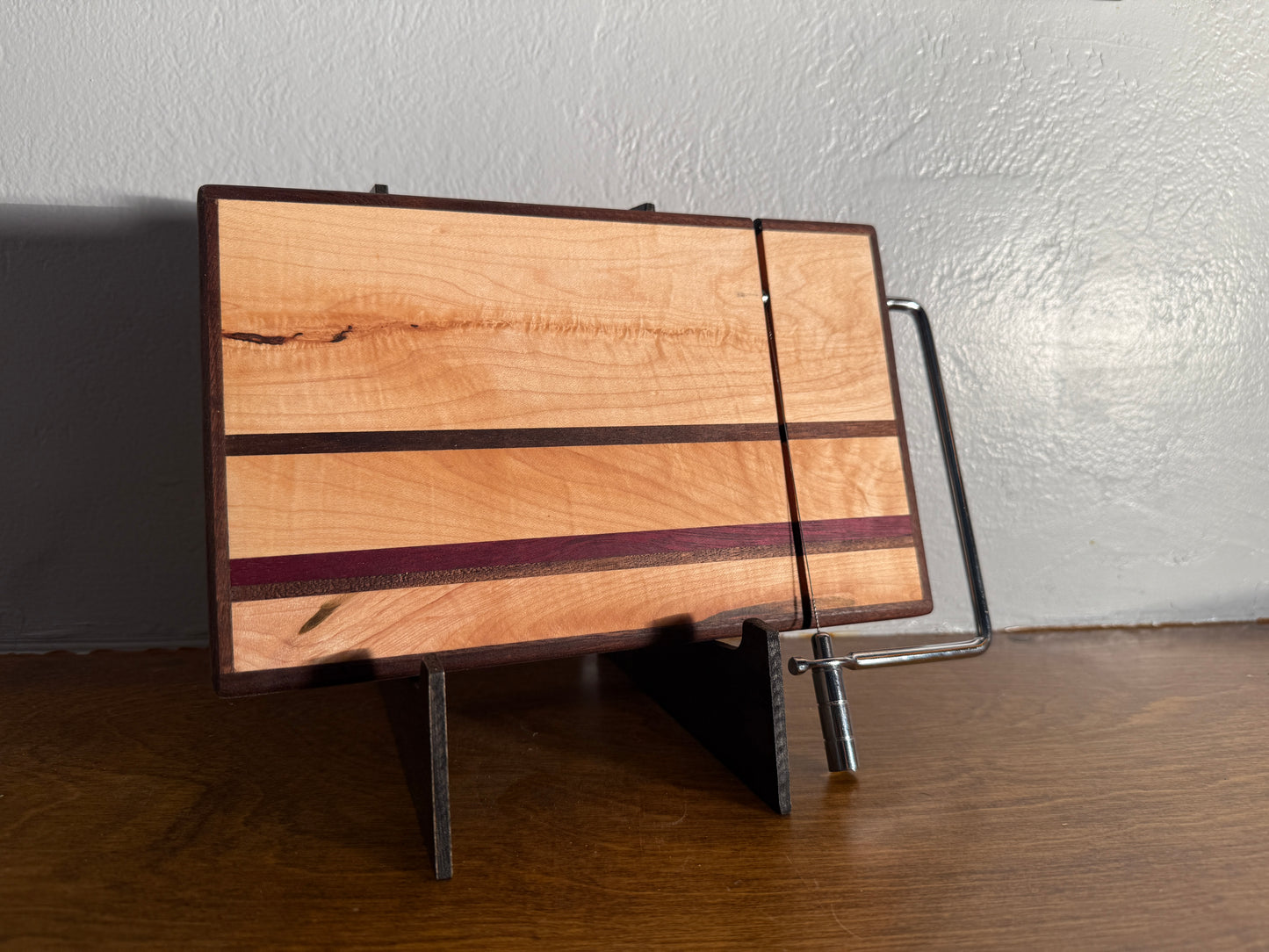 Cheese Slicer - Various Hardwoods with a Walnut Border