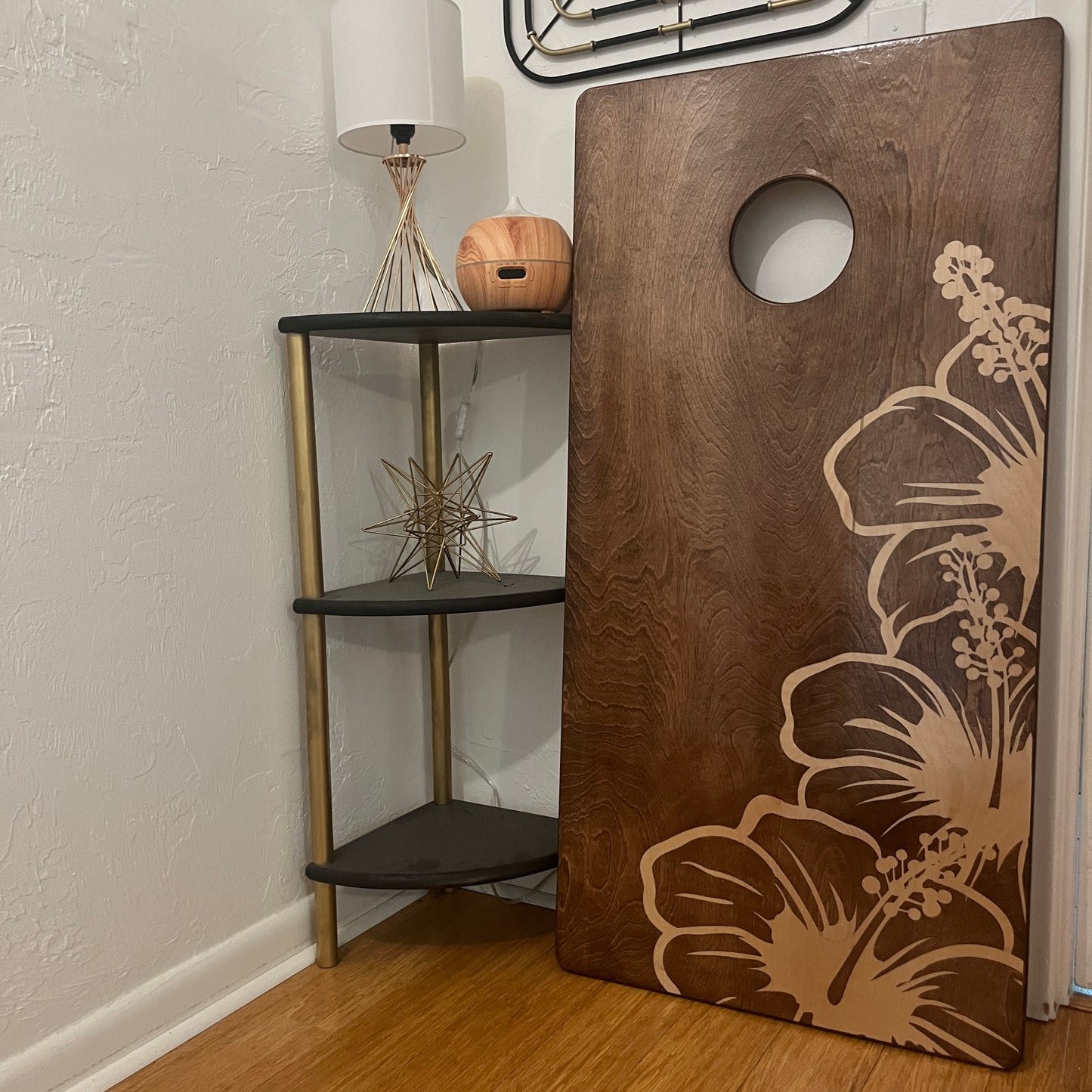 Cornhole Boards - Aloha Hibiscus