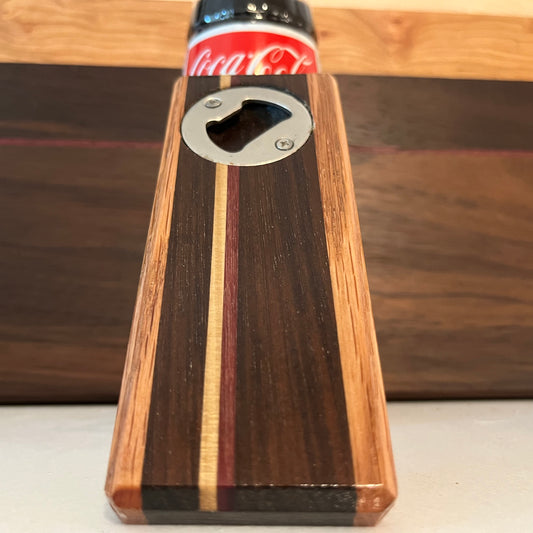 Hardwood Bottle Opener - Slanted Stan