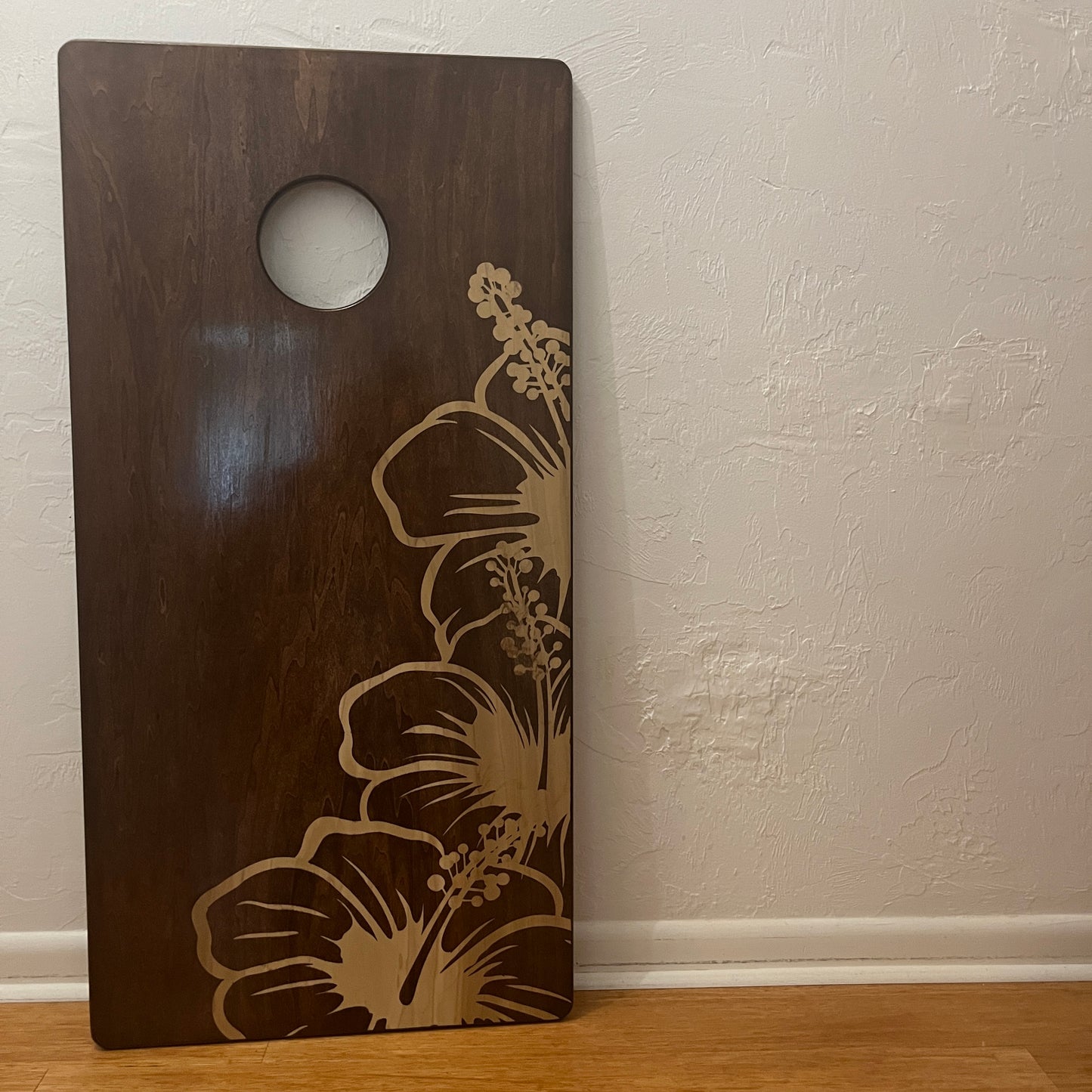 Cornhole Boards - Aloha Hibiscus