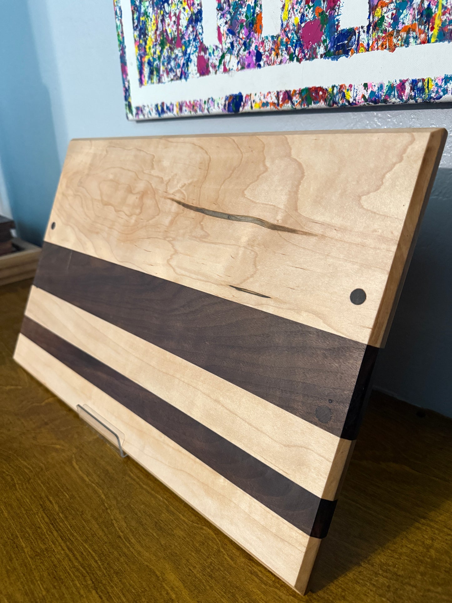 Charcuterie Board - Maple and Walnut (18" x 12")