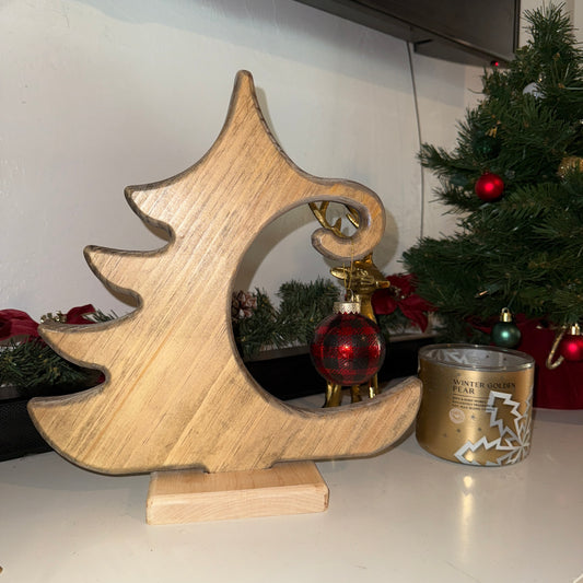 Dark Whimsical Christmas Tree Ornament Holder