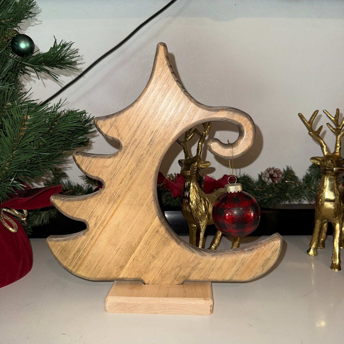 Dark Whimsical Christmas Tree Ornament Holder