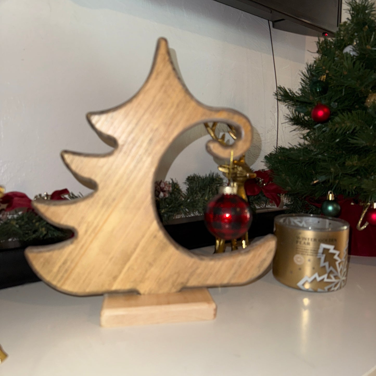 Dark Whimsical Christmas Tree Ornament Holder