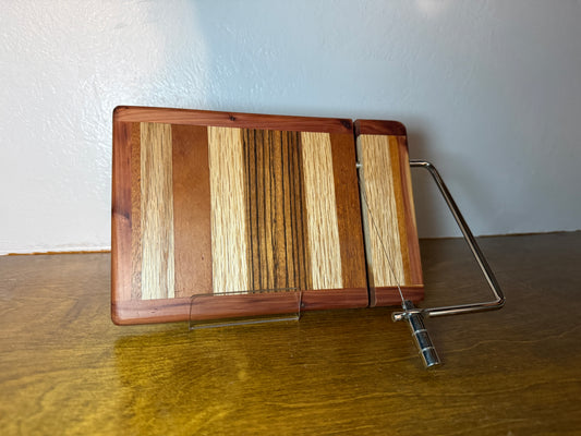 Cheese Slicer - Various Hardwoods with a Cedar Border